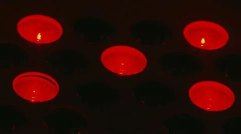 Stage light, red green Video stock 11332811