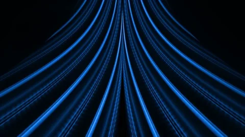 Stage light streaks element blue Stock Footage 200884182