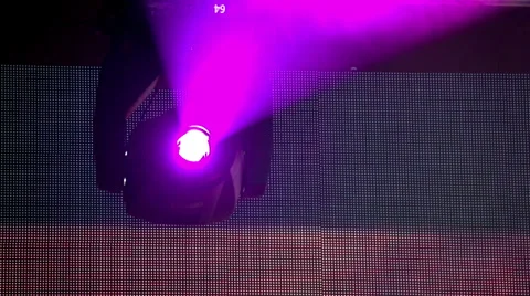 Stage Lighting Equipment HD Stock Footage 32535306