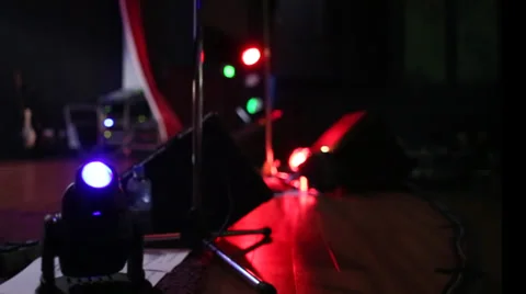 Stage Lighting Stock Footage 33624978