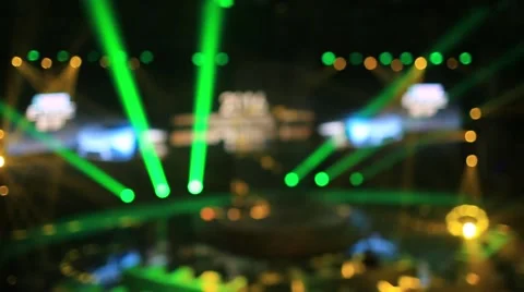 Stage lighting Stock Footage 64608450