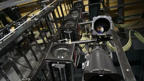 Stage lighting. Stock-Fotos