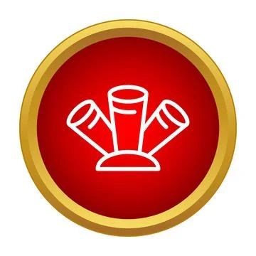 Stage lighting spotlight icon for live event show Ilustración de archivo