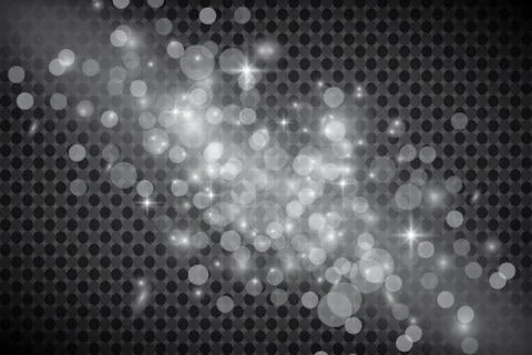 Stage lighting, transparent effects. Bright lighting with spotlights. Stock Illustration