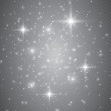 Stage lighting, transparent effects. Bright lighting with spotlights. Stock Illustration