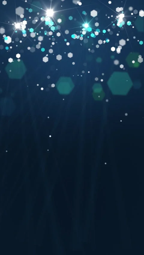 Stage Lights and Glitter Loop Stock Footage 338167861