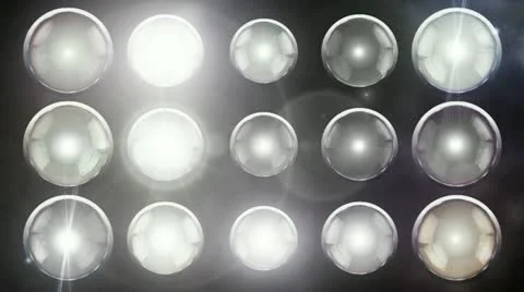 Stage lights and spot lights ( CONCERT Series 24 - Version from 1 to 33 ) Vídeos de archivo 10915258