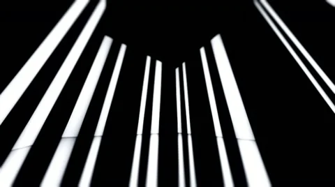 Stage lights and Vertical lines 4 Stock Footage 18191103