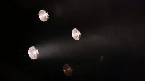 Stage lights are lit Video stock 64460780