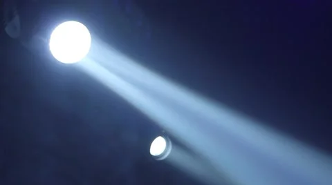 Stage Lights Arena Scene Loop Background Stock Footage 61369144