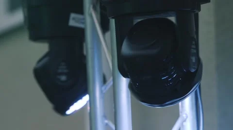 Stage Lights, Disco Light Stock Footage 51750262