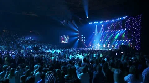 Stage lights Stock Footage 11067834