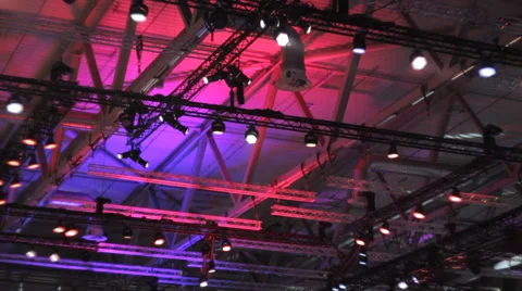 Stage lights Video stock 41115242