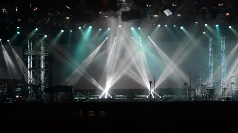 Stage lights Stock Footage 46602674