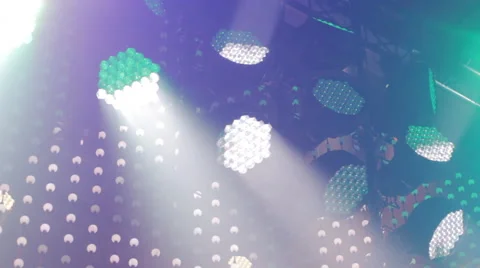 Stage lights Stock Footage 49311139