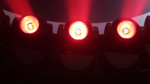 Stage lights Stock Footage 49313692