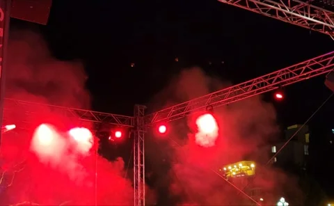 Stage lights Stock Footage 281972869