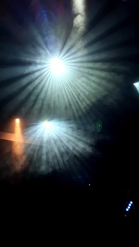 Stage lights Stock Footage 293675753
