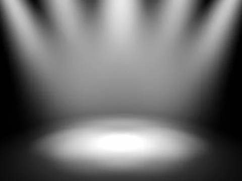 Stage lights Stock Illustration