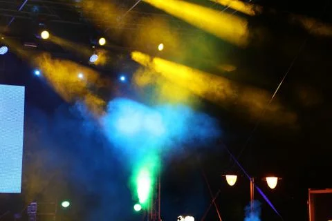 Stage lights 写真素材