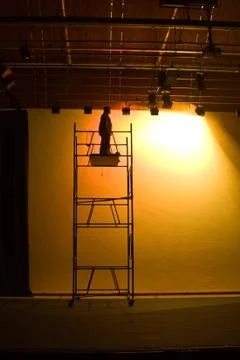 Stage lights Foto stock