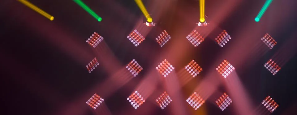 Stage Lights Foto stock