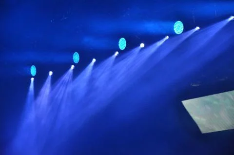 Stage lights Stock Photos