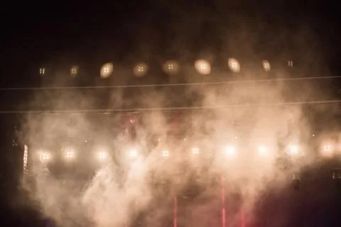 Stage lights Stock Photos