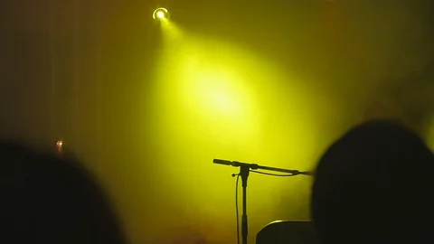 Stage Lights Slow Motion Stock Footage 92709969