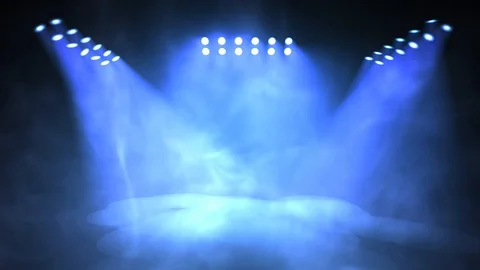 Stage lights turning on and off. Seamless looping animation. Video stock 96041692