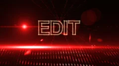 Stage Lights Video Display Stock After Effects