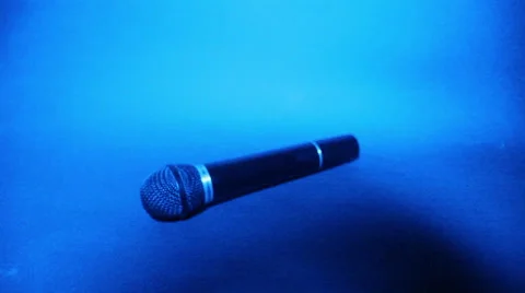 Stage microphone Video stock 51138562