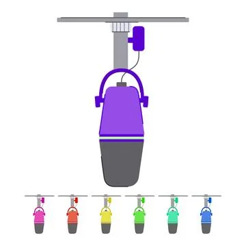 Stage microphone music vector cartoon graphic イラスト素材