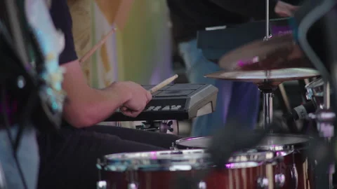 Stage / Music / Lights Stock Footage 325326907