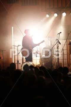 On Stage Stock Photos