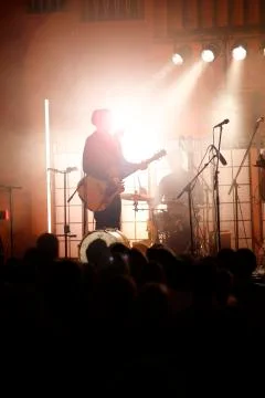 On Stage Stock Photos