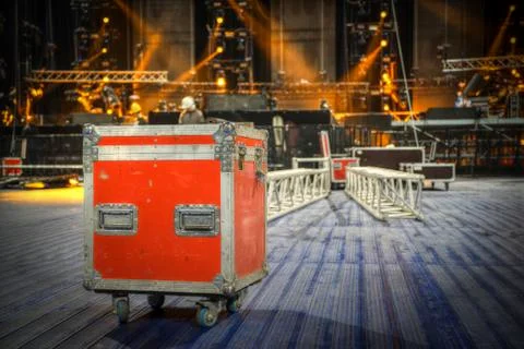 Stage before Stock Photos