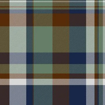 Stage plaid check vector, attire textile texture tartan. Teen seamless patt.. Stock Illustration