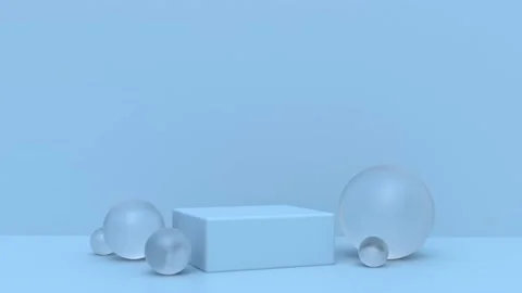 The stage for product presentation Stock Footage 137769593