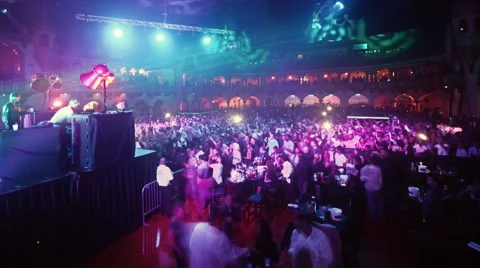 Stage Side-View Stock Footage 46629411