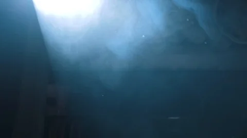 Stage smoke with bright lighting Stock Footage 108176021