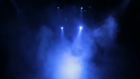 Stage special effects. Theatrical smoke Stock Footage 73516813