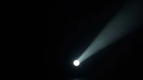 Stage Spotlights Flashing Stock Footage 82971386