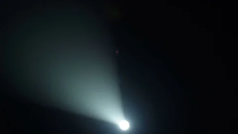Stage Spotlights Flashing Stock Footage 82971487