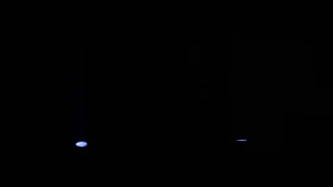 Stage Spotlights Flashing Stock Footage 82972126