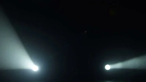 Stage Spotlights Flashing 스톡 동영상 82972403