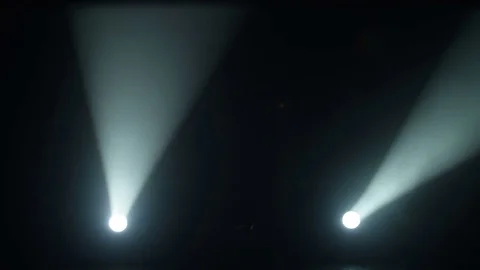 Stage Spotlights Flashing Stock Footage 82972554