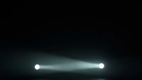 Stage Spotlights Flashing Video stock 82972563