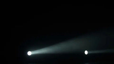 Stage Spotlights Flashing Stock Footage 82972619