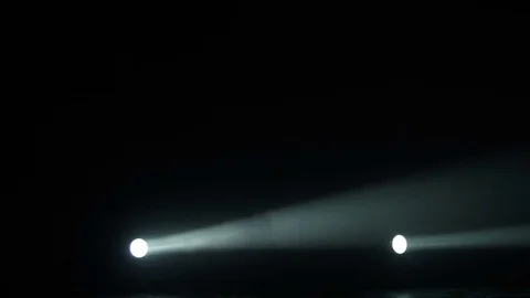 Stage Spotlights Flashing Stock Footage 82972682